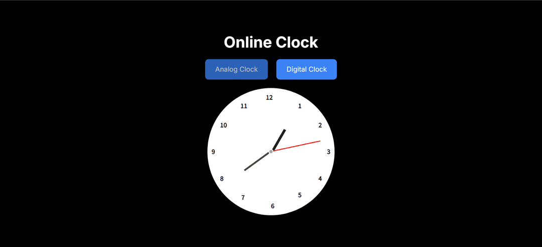 Online Clock